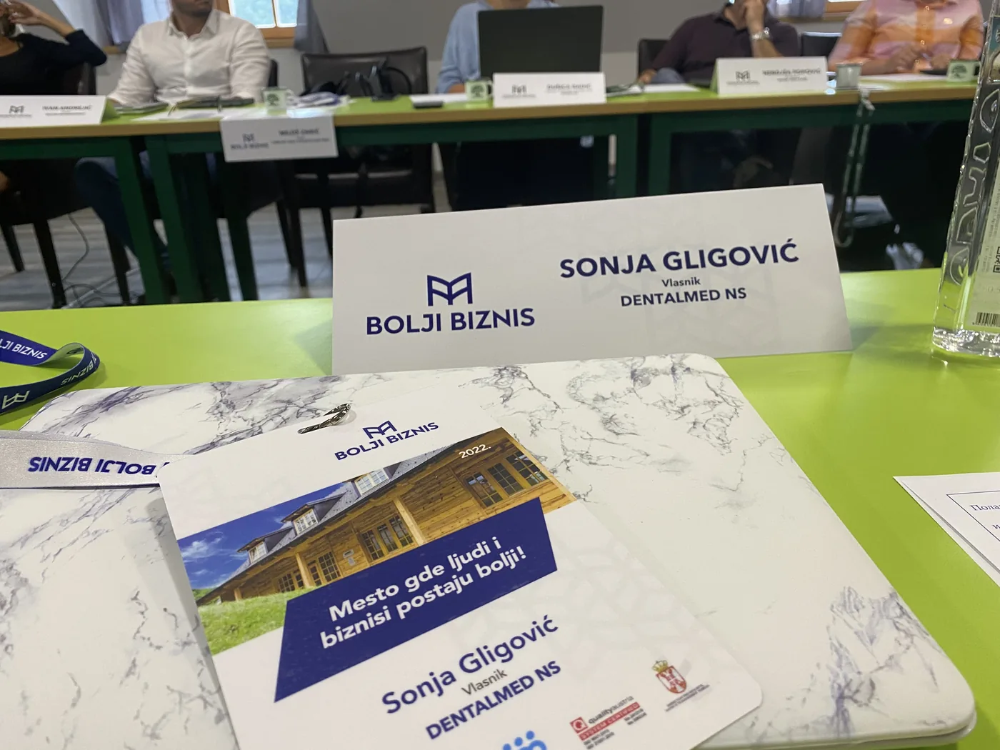 Spec. dr. stom. Sonja Gligović na Bolji Biznis konferenciji 2022, vlasnik Dental Med NS